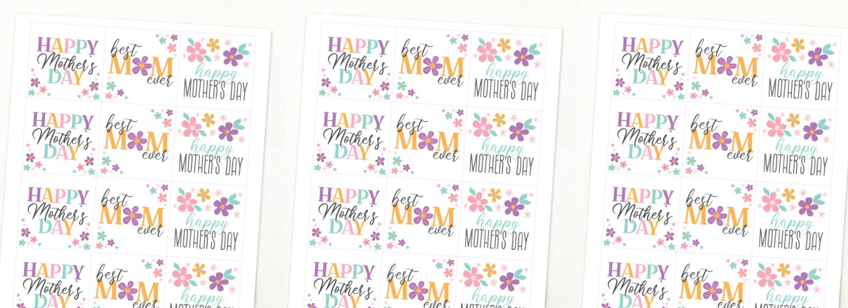 Free Printable Mother’s Day Gift Tags – for a Sweet Personal Touch