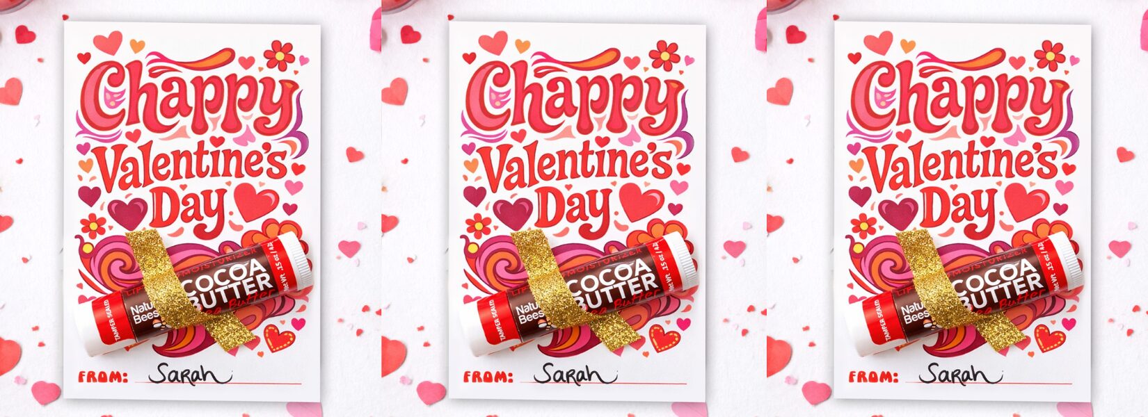 Free Chappy Valentine Printable Cards | Retro Chapstick Valentines