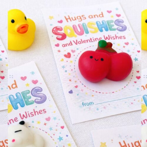 squishy valentine card free printable