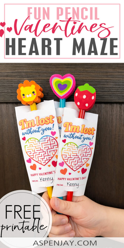 Skip the candy this year with these free printable maze Valentine cards. Pair with pencils for a simple classroom Valentine kids actually use. Perfect for school parties, classroom exchanges, and last-minute Valentine prep.