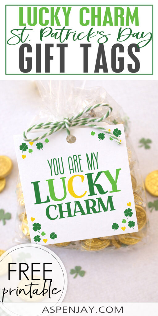 These free printable St. Patrick’s Day gift tags are the cutest way to dress up snack bags, teacher gifts, and classroom treats! Print, cut, and attach for an easy and inexpensive March 17th surprise. Includes lucky-themed designs like “Lucky and Blessed” and “You Are My Lucky Charm.” ☘️✨