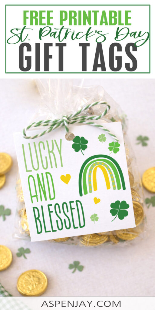 Looking for simple St. Patrick’s Day favor tags? These bright and cheerful printable gift tags are perfect for gold coins, baked goods, or neighbor drop-offs. Just print and tie on for an instant festive touch!
