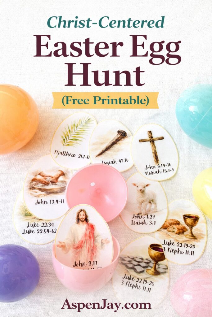 Christ-Centered Easter Egg Hunt (Free Printable for Kids)