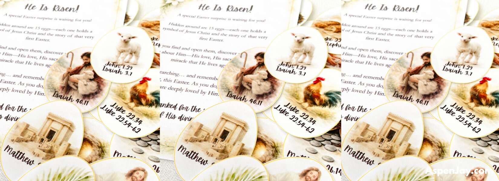 Christ-Centered Easter Egg Hunt for Kids (Free Printable)