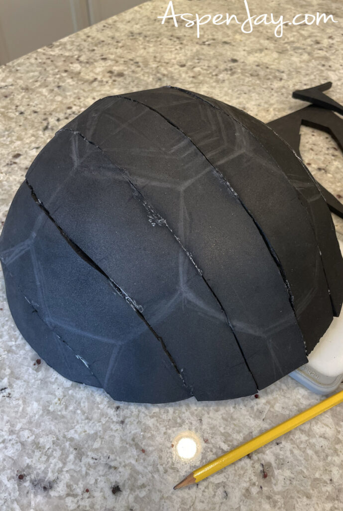 DIY Koopa General shell made from EVA foam