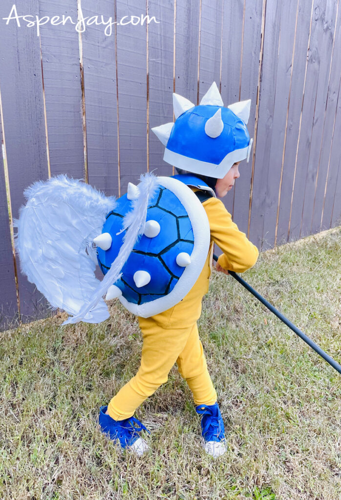 DIY Koopa General costume inspired by Super Mario Bros.