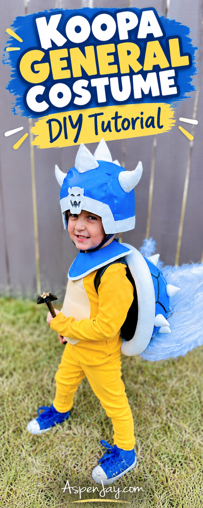 a handmade Koopa General costume from The Super Mario Bros. Movie